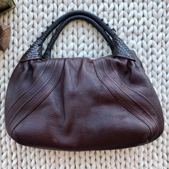 Fendi Nappa Leather Spy Bag in Brown - Picture 4 of 8